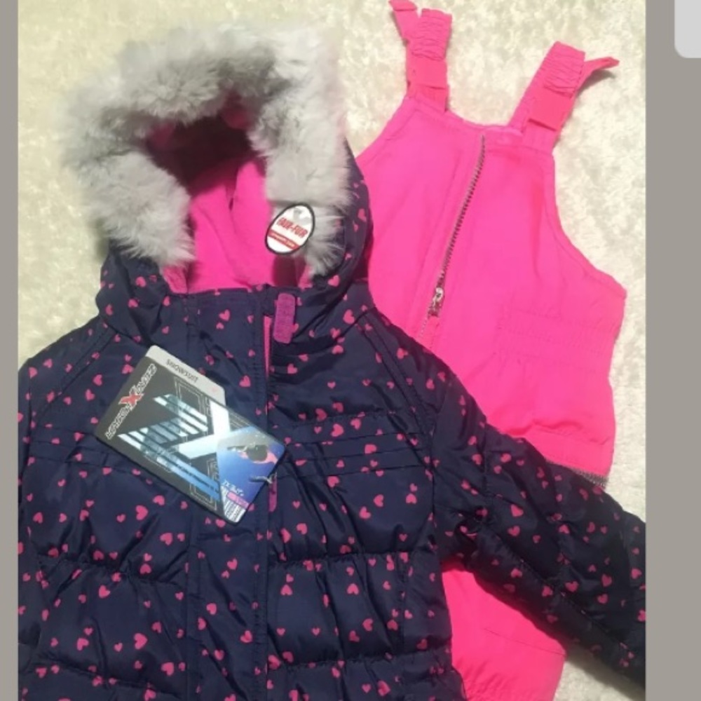 Infant Snow Suit Set  💖💙. 12-24 Months.